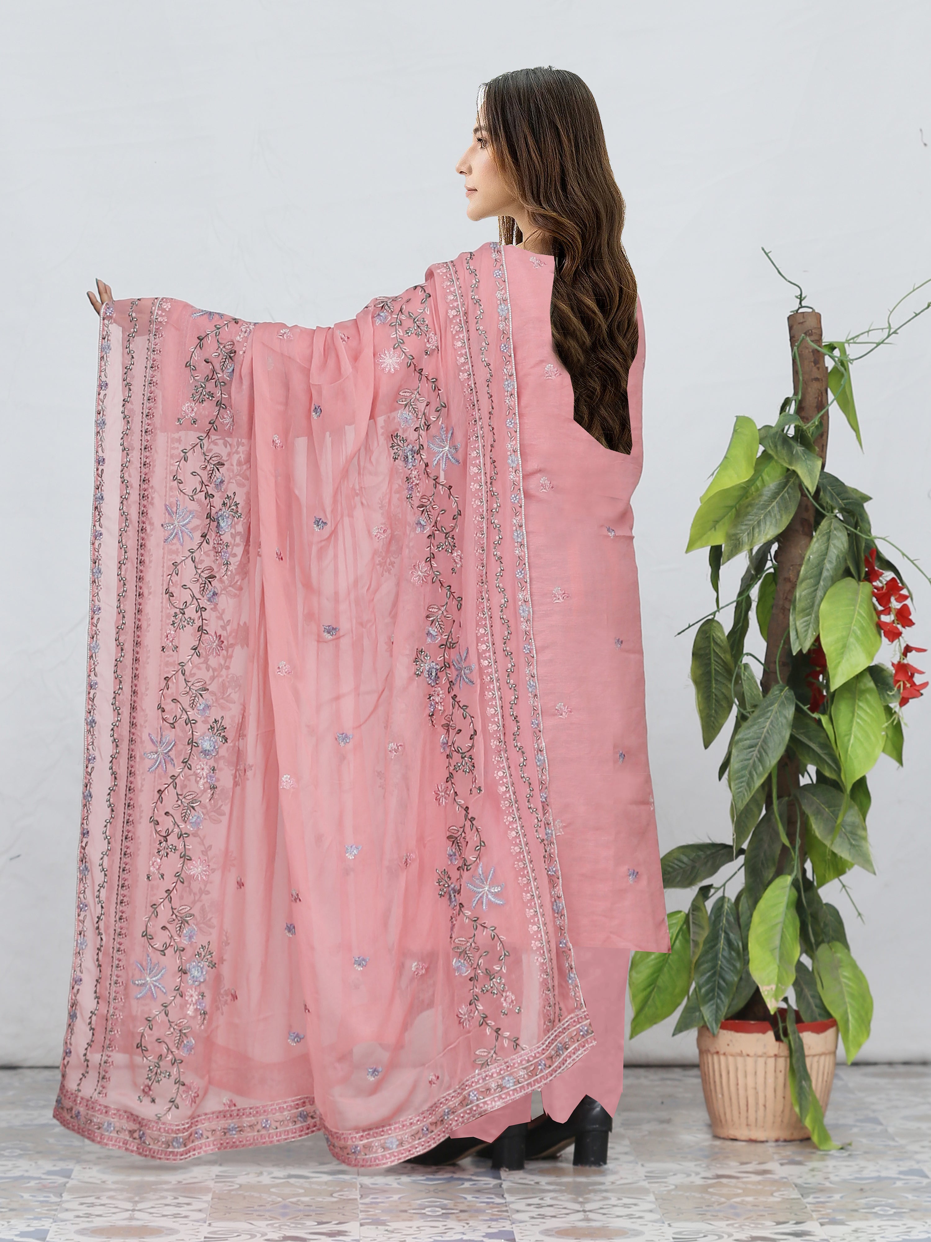 JAHANARA DG-863D (Unstitched KARANDI Collection)